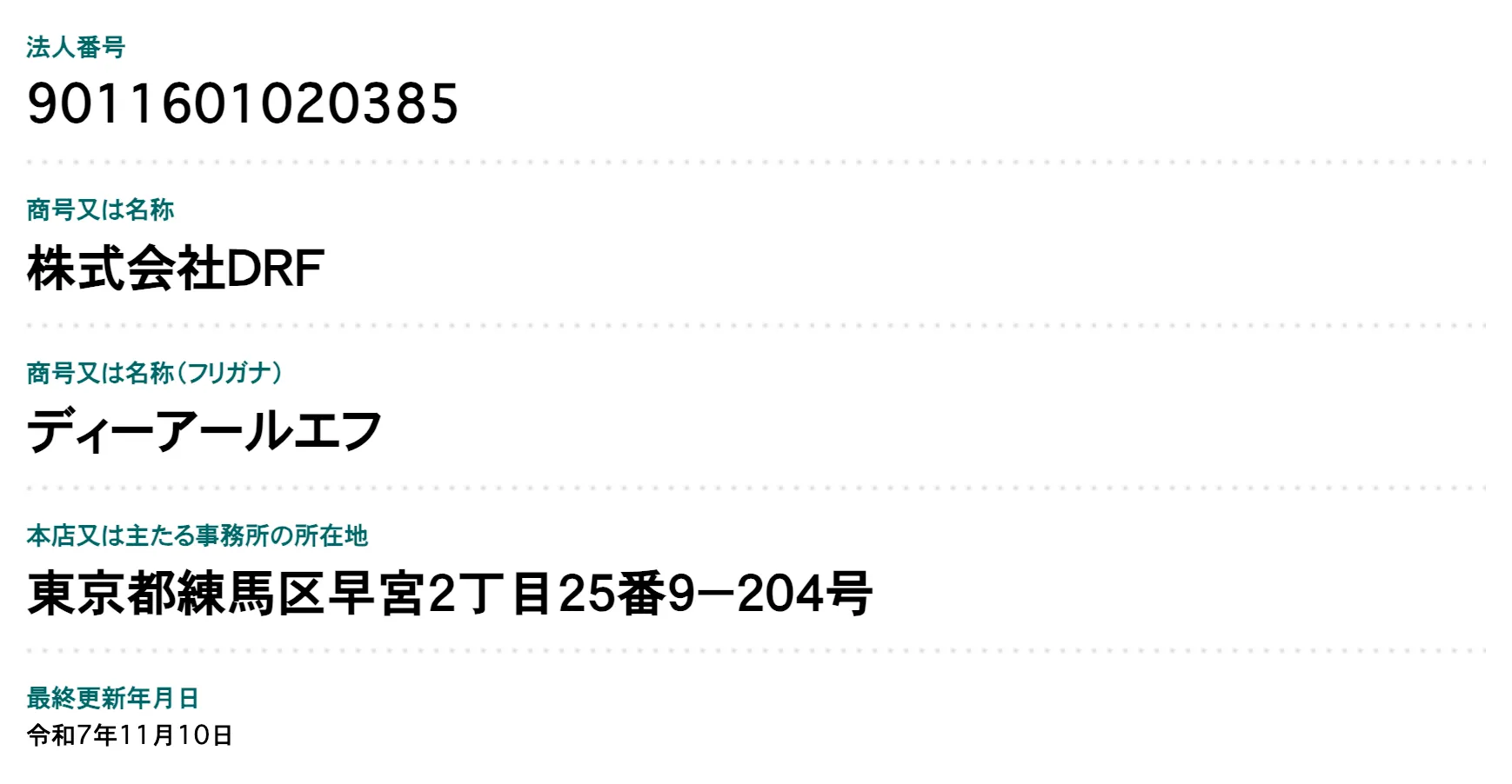 競艇ダイヤモンド 法人番号公表サイトの情報