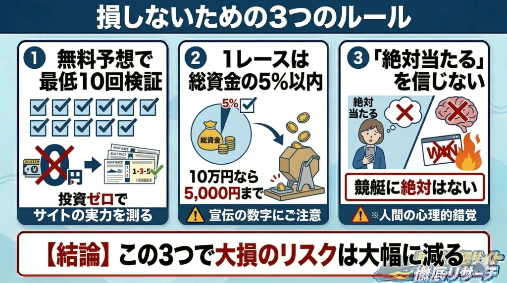 本当に当たる競艇予想サイトの特徴