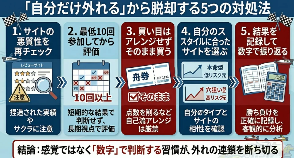 「自分だけ外れる」から脱却するための5つの対処法