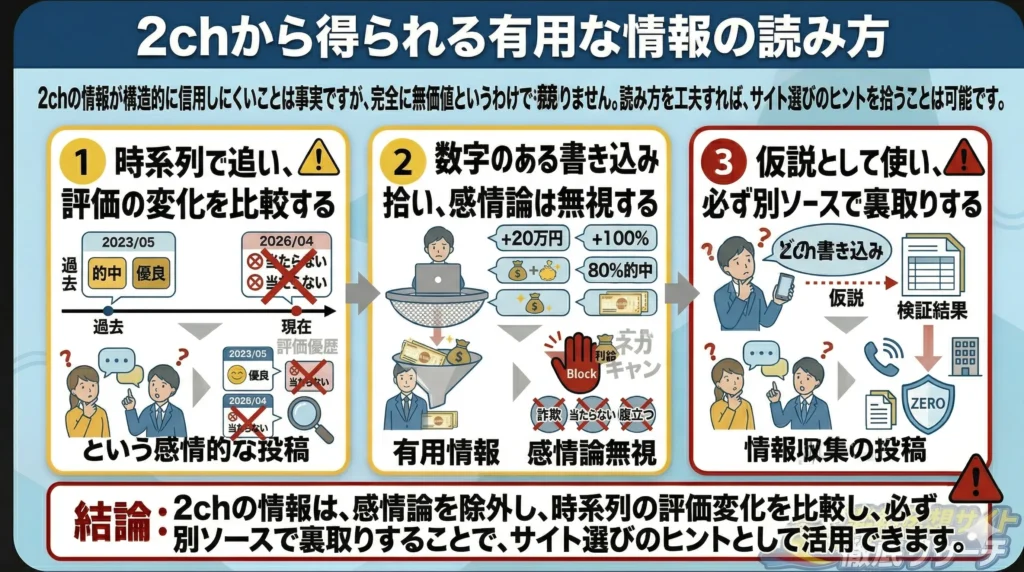 それでも2chから得られる有用な情報の読み方